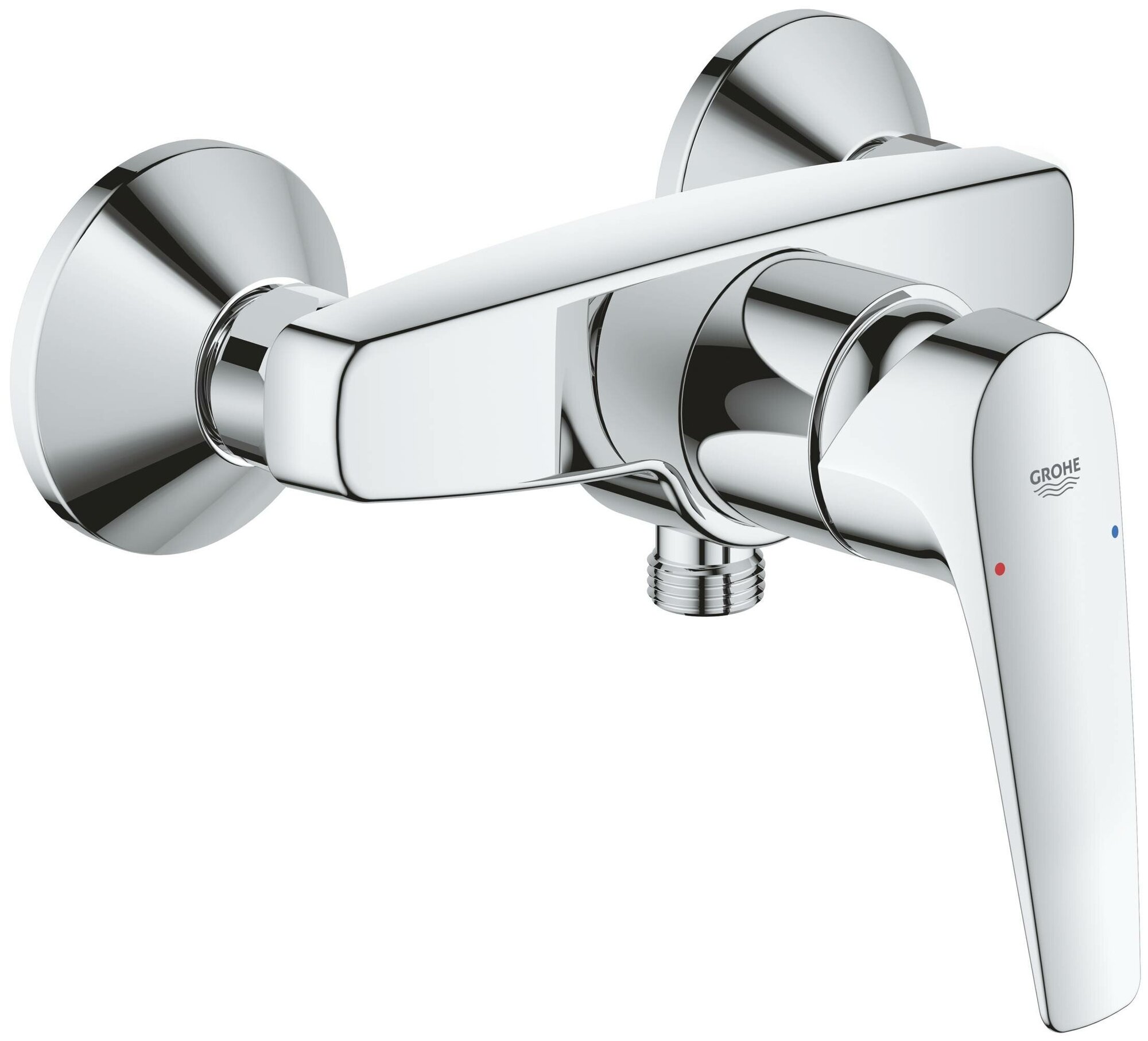 Смеситель для ванны Grohe BauFlow 23632000 глянцевый хром