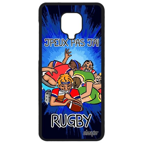 фото Чехол для мобильного xiaomi redmi note 9 pro, "не могу - у меня регби!" повод спорт utaupia