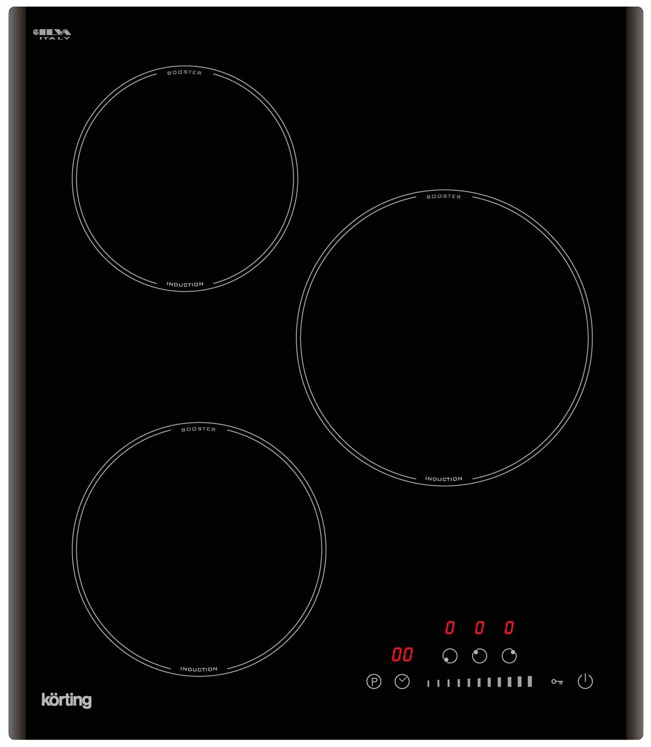 Встраиваемая электрическая варочная панель Korting HI 43053 B