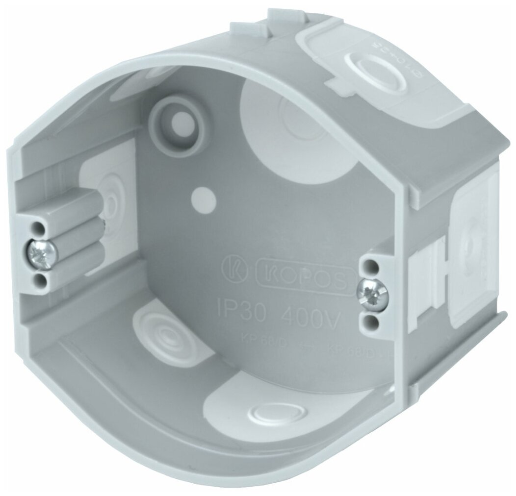 Коробка установочная приборная (подрозетник) герметичная KP 68/D_KA Kopos Electro 73x45 для твердых стен и горючих оснований IP30 ( 1шт. )