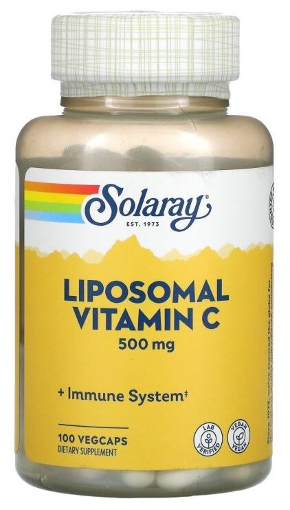 Капсулы Solaray Liposomal Vitamin C