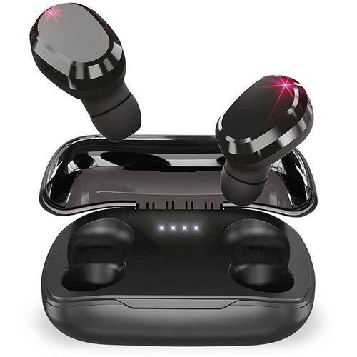 Беспроводные наушники HIPER TWS Burst, черный evolt tws 100 true wireless earbuds white