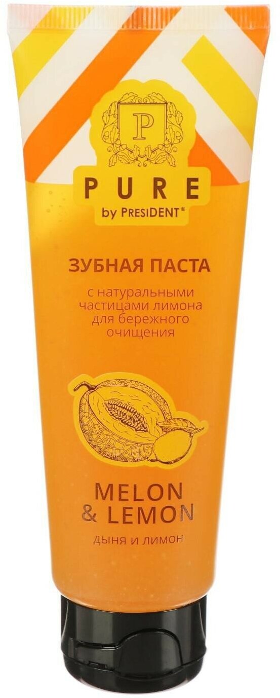 President Зубная паста Pure "Дыня и лимон", 100 г - фото №20