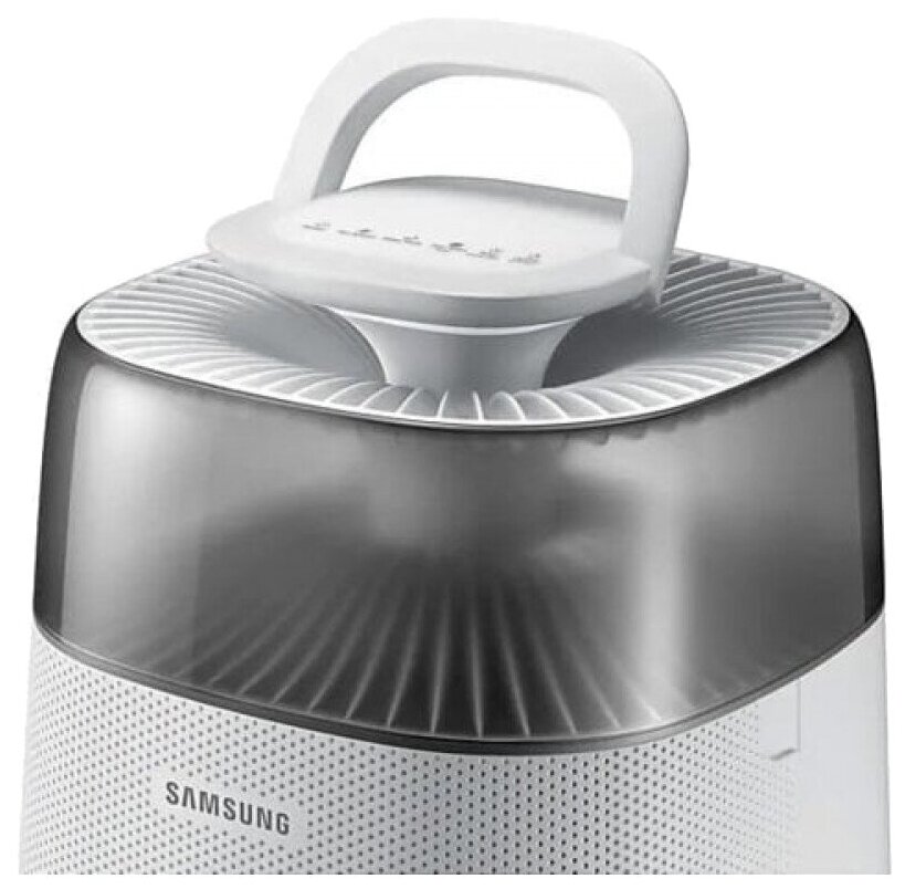 Очиститель воздуха Samsung AX40R3030WM, белый/серый - фотография № 4