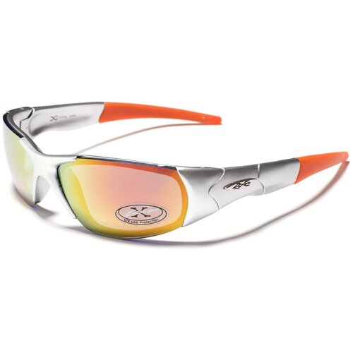 Солнцезащитные очки XLOOP, серый, серебряный