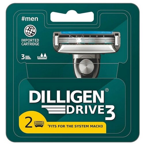 Кассеты сменные Dilligen Drive 3 2 шт