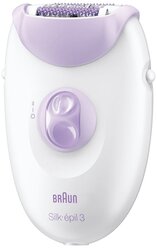 Эпилятор Braun 3170 Silk-epil 3 белый/лиловый