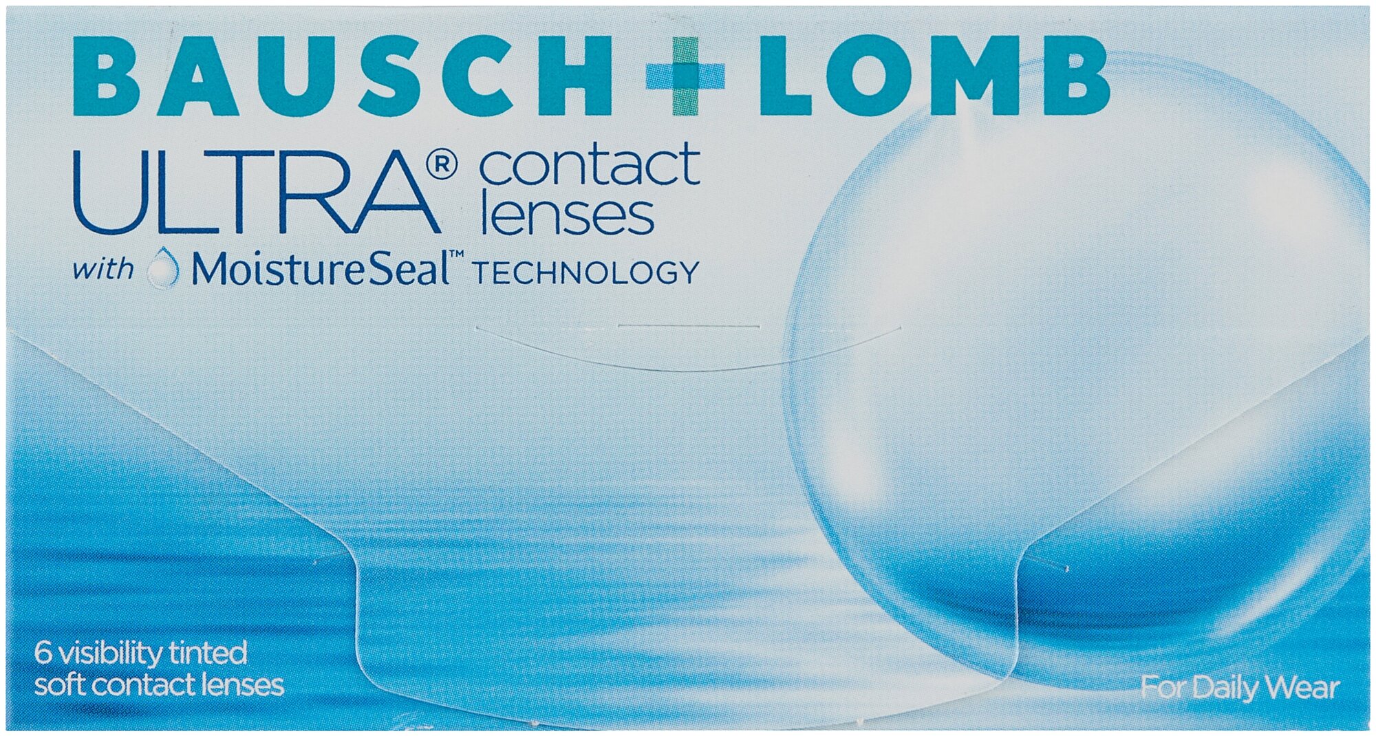 Контактные линзы Bausch & Lomb Ultra, 6 шт., R 8,5, D -4,75, 1 уп.