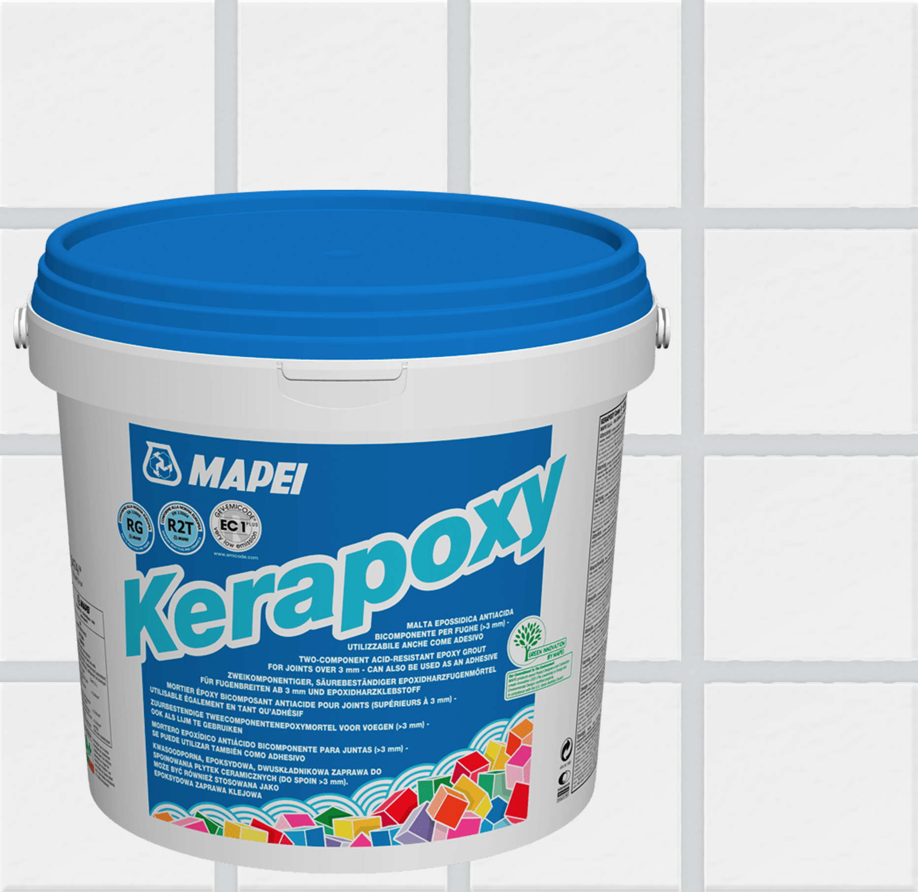 Эпоксидная затирка MAPEI Kerapoxy 171 Бирюзовый (керапокси), 2 кг