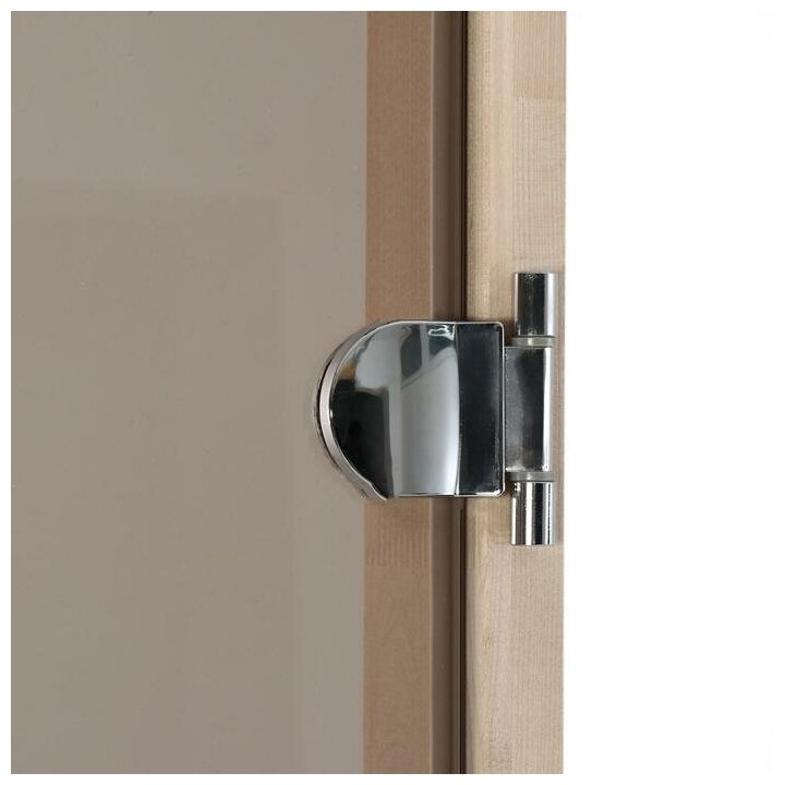 Дверь для бани и сауны "Классика", бронза, размер коробки 200 х 67 см, 6мм