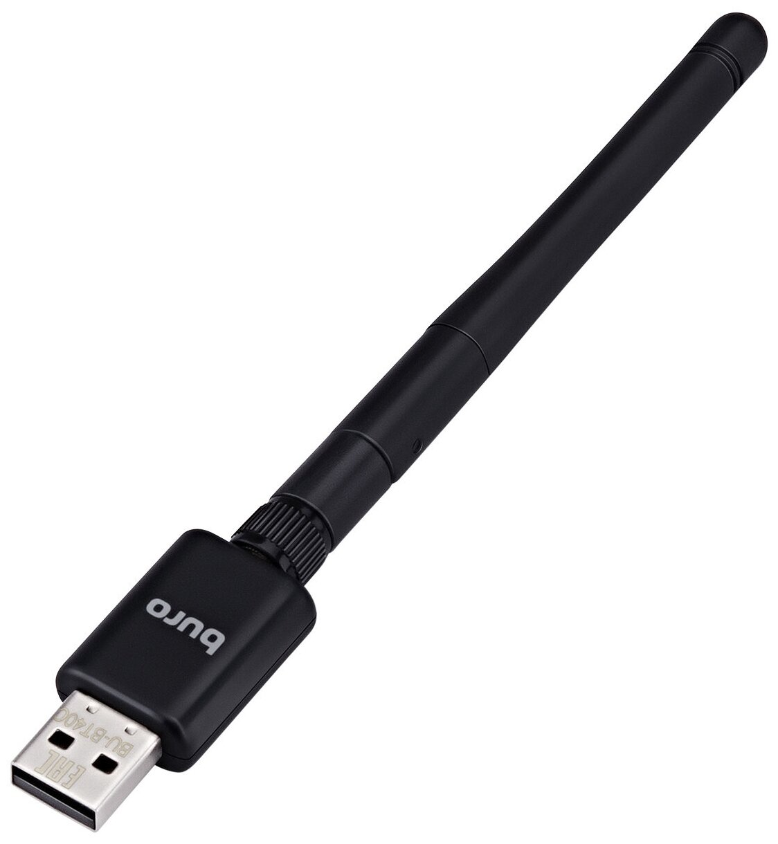 Адаптер USB Buro BU-BT40С BT4.0+EDR class 1 100м черный