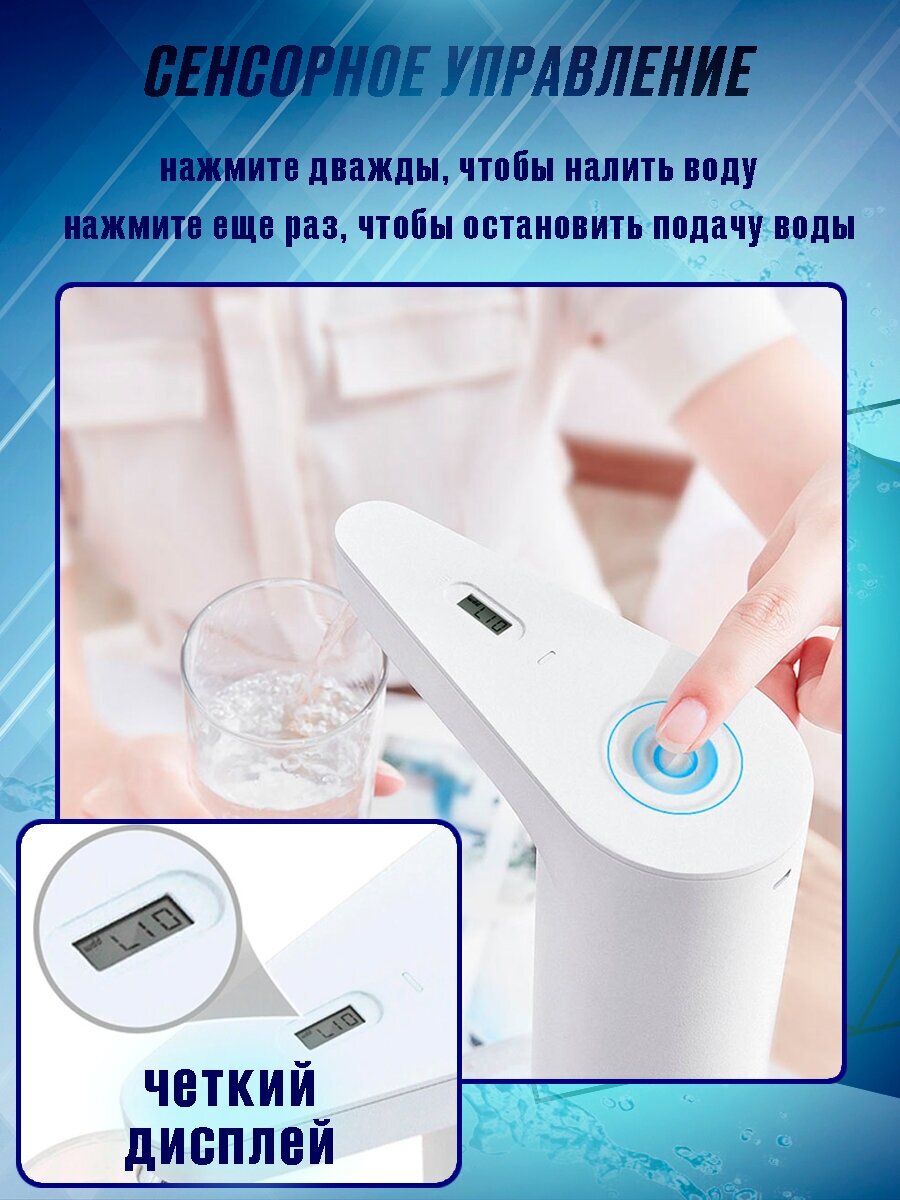 Автоматическая помпа Xiaomi Smartda TDS Automatic Water Feeder HD-ZDCSJ02 - фотография № 6