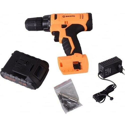 Дрель-шуруповерт аккумуляторная ДА-144Л-2 20 Ач код721415 Вихрь 4шт в упак 1539600₽