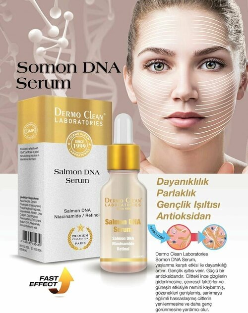 Сыворотка ДНК лососевых Dermo Clean Premium Collection 30 мл