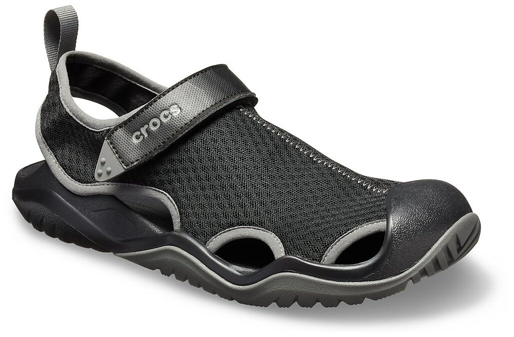 Сандалии Crocs 12 мужские черные Crocs Men's Swiftwater 