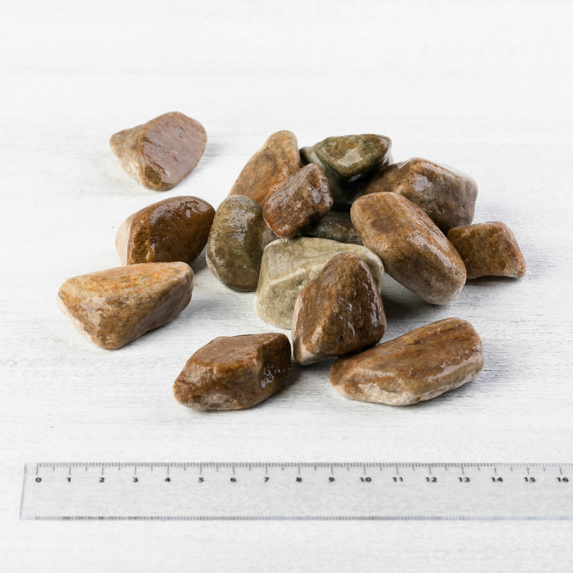 Златолит  галька 20-40 мм 5 кг (349). Каменная крошка декоративнй грунт