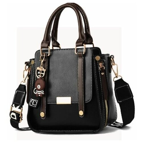 фото Сумка кросс-боди porfetto, черная.