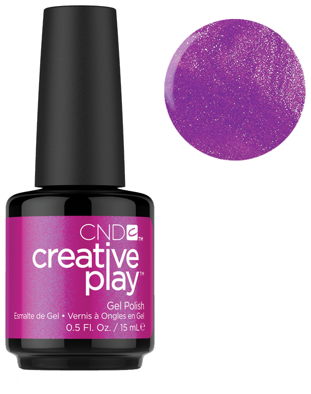 - CND Creative Play Gel Polish, 442, Fuchsia Is Ours, 15 