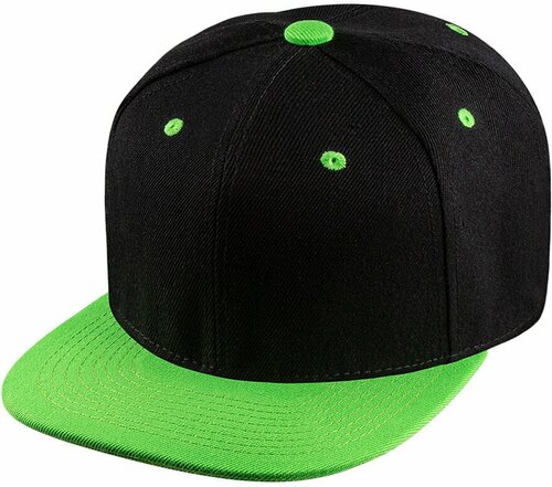 Бейсболка Street caps, размер 55-60, черный