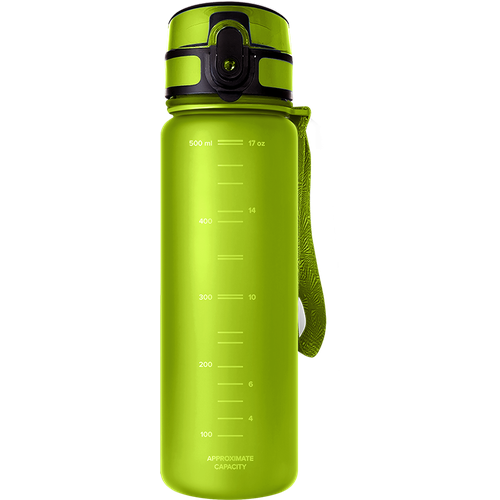 Бутылка для воды с фильтром Аквафор сити, для спортзала и поездок, цвет зеленый