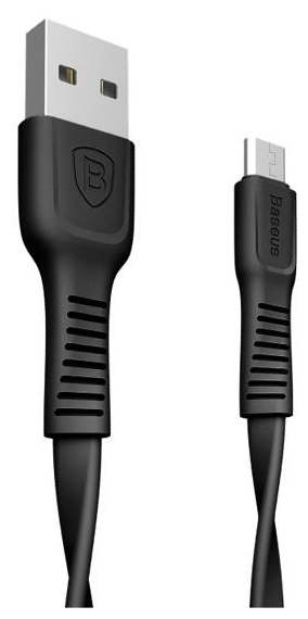 Кабель CAMZY-B01 Baseus tough series cable For Micro 2A 1M Черный