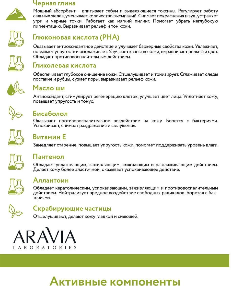 Крем для умывания + скраб + маска ARAVIA Laboratories с AHA-кислотами Anti-Acne 3-in-1 100 мл ARAVIA PROFESSIONAL - фото №14