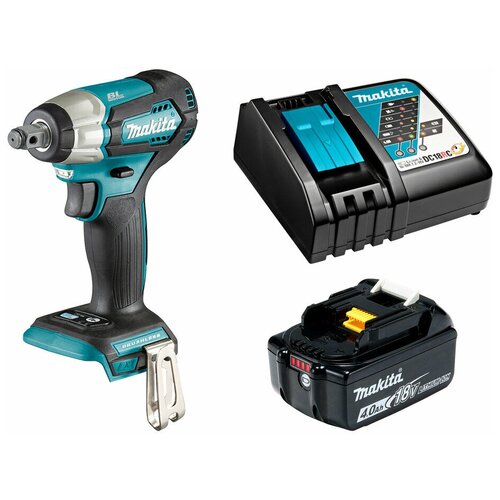 Гайковерт аккумуляторный 18В 180Нм - 12 Makita DTW181 Li-Ion 1x4Ач зу DTW181RM 2597000₽