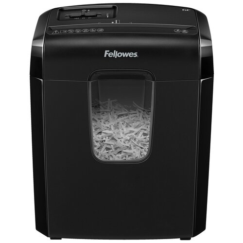 Уничтожитель бумаг  Fellowes Powershred 6C черный