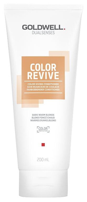 Goldwell оттеночный кондиционер для волос Dualsenses Color Revive Conditioner Warm Dark Blond Теплый темный блонд, 200 мл