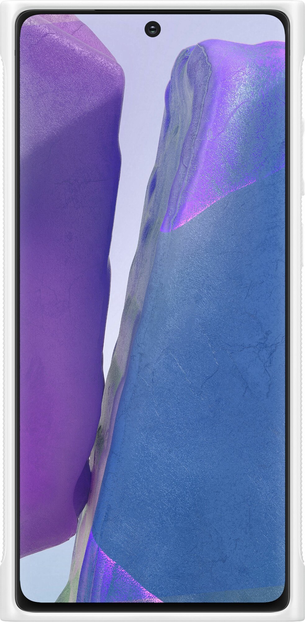 Чехол (клип-кейс) SAMSUNG Clear Protective Cover, для Samsung Galaxy Note 20, белый [ef-gn980cwegru] - фото №11