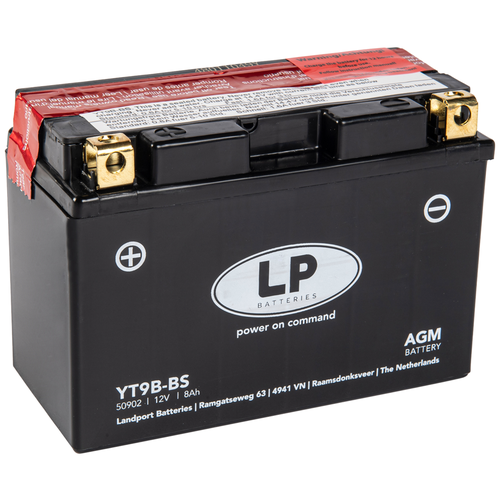 фото Аккумулятор landport yt9b-bs, 12v, agm