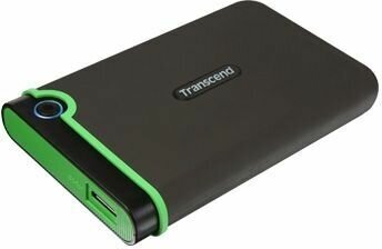 Внешний жесткий диск 1Tb Transcend StoreJet 25M3S TS1TSJ25M3S серый USB 3.0