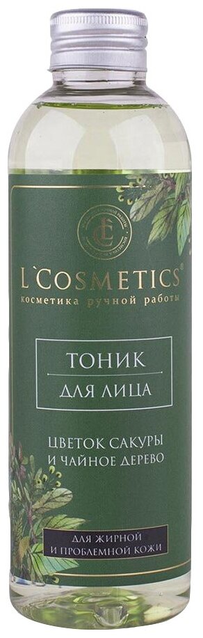 LCosmetics Тоник для лица Цветок сакуры и чайное дерево, 200 мл