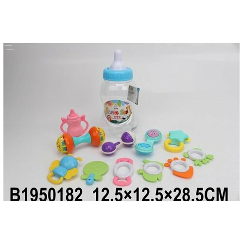 Набор погремушек 079MBX в бутылочке