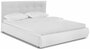 Двуспальная кровать Woodville Афродита-2 160 х 200 см с ПМ эко кожа бежевая