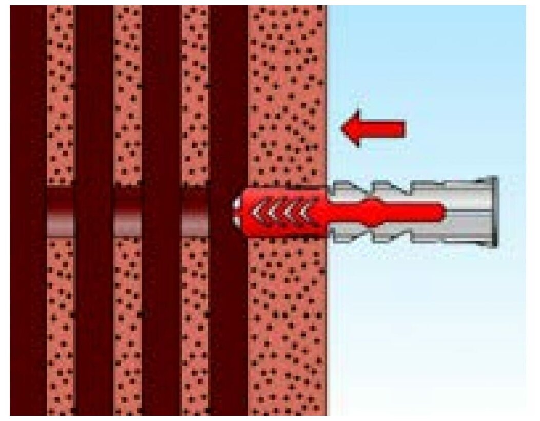 Fischer Duopower 6x30 S Дюбель С Шурупом 50шт 555106 . - фотография № 17