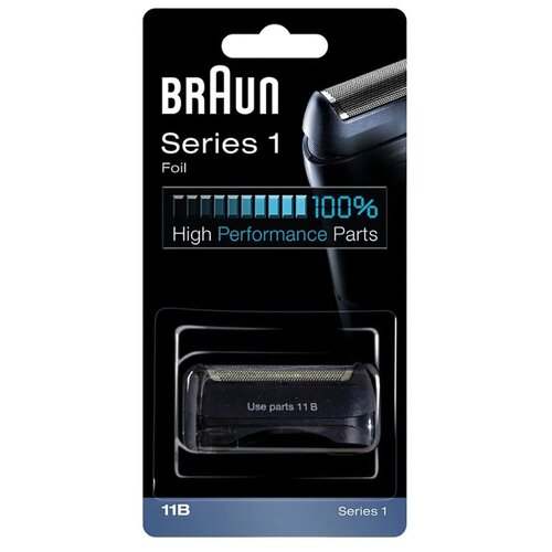 Braun 11B 81392186 (Series 1), серебристый сетка и режущий блок для электробритвы braun series 1 11b