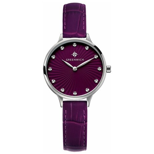 фото Наручные часы greenwich gw 321.18.30, наручные часы greenwich, фиолетовый