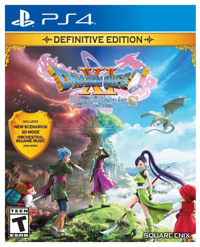 Игра Dragon Quest XI S: Echoes of an Elusive Age. Definitive Edition для PlayStation 4