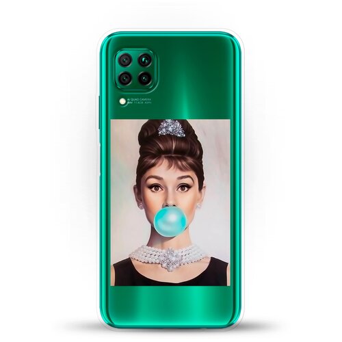 фото Силиконовый чехол одри на huawei p40 lite andy & paul