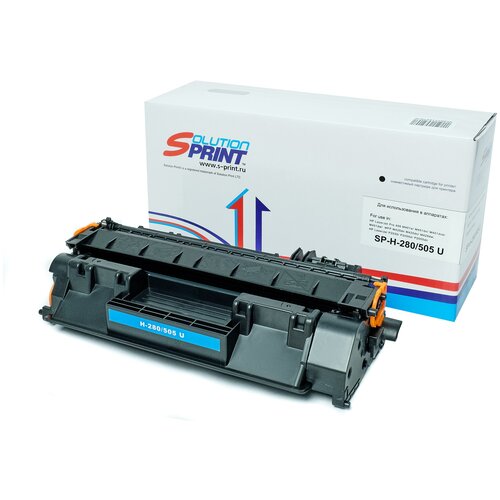 Картридж SOLUTION PRINT SP-H-280/505 U, 2700 стр, черный картридж solution print sp h 540bk 2200 стр черный