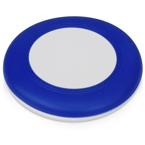 Беспроводное зарядное устройство со встроенным кабелем 2-в-1 Disc синий 1254₽