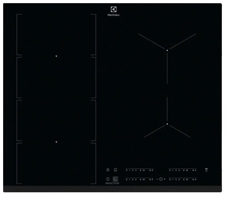 Варочная панель электрическая Electrolux IPE 6455 KF