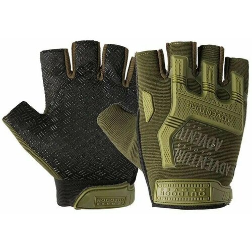 фото Перчатки , размер xl, зеленый нет бренда