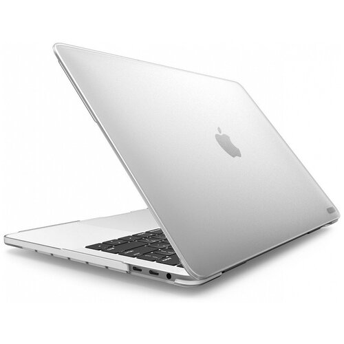 Чехол накладка для ноутбука MacBook Pro 16 2019 A2141, Toughshell Hardcase, поликарбонат, кристалл прозрачный