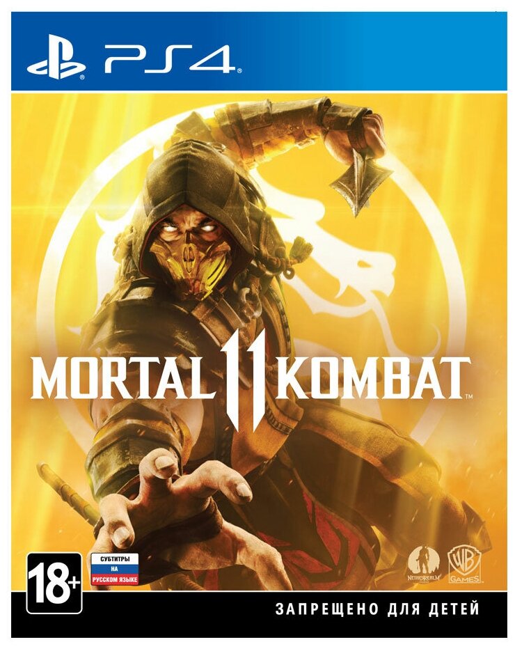 Игра Mortal Kombat 11 (русские субтитры) (PS4)