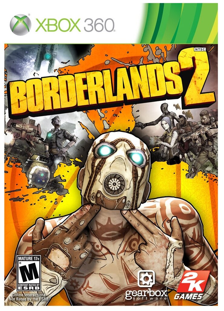 Игра Borderlands 2 для Xbox 360, карта активации