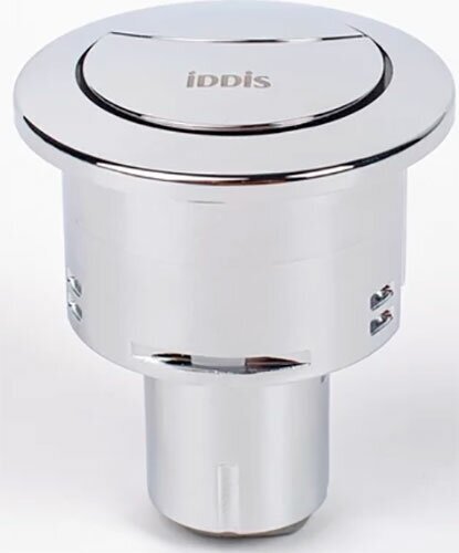 Кнопка слива IDDIS для арматуры, 2-ур 38 мм хром (92038SB2AR) - фотография № 8