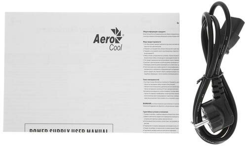 Блок питания Aerocool 650W Retail ECO-650W ATX v2.3 Haswell, fan 12cm, 400mm cable, power cord, 20+4 - фотография № 5