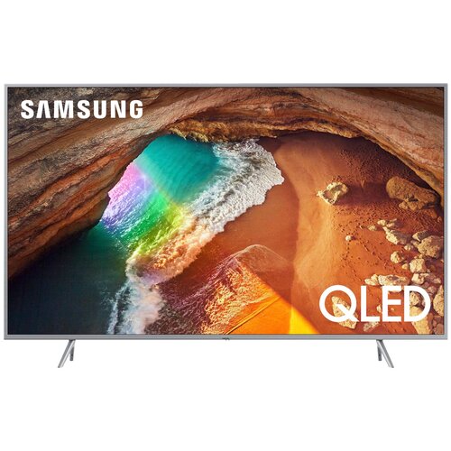 49 Телевизор Samsung QE49Q67RAU 2019 QLED HDR матовый серебристый 5700000₽